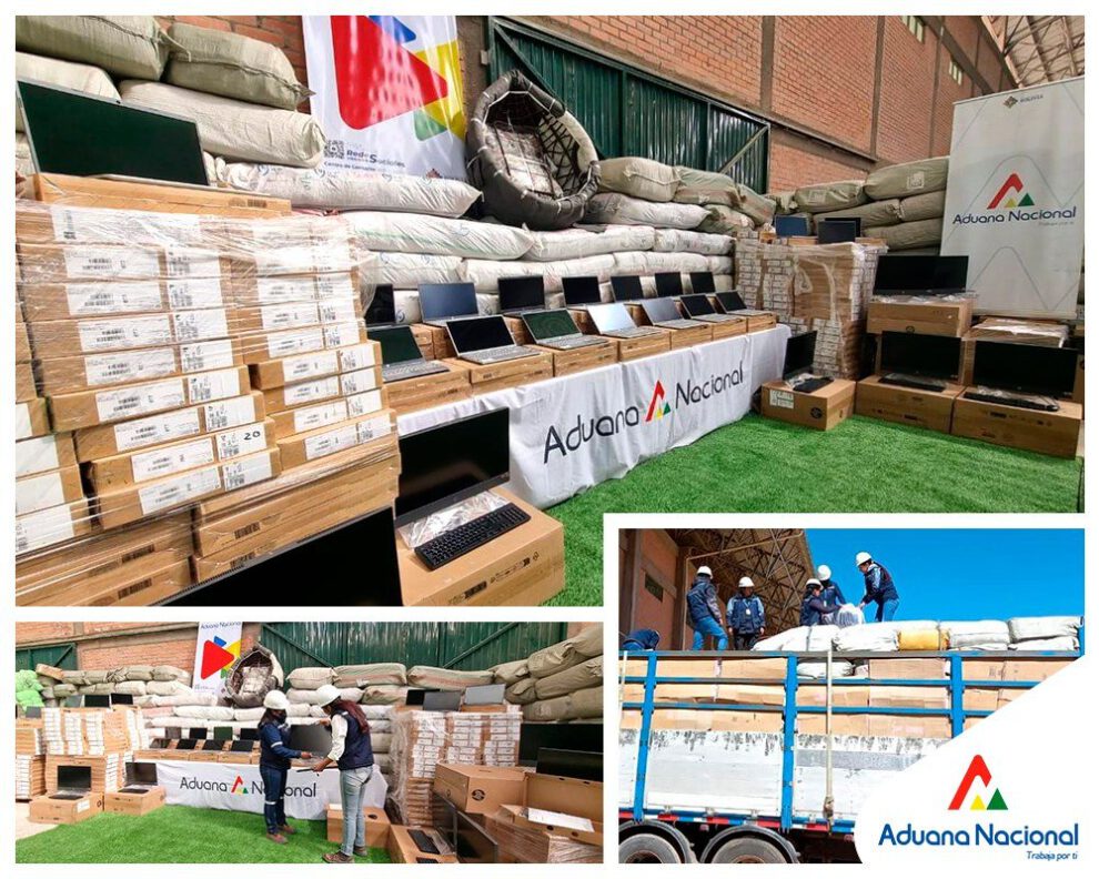 Contrabando en Oruro por Aduana Nacional de Bolivia