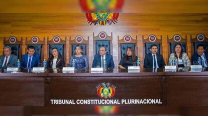 Proceso electoral judicial en Bolivia