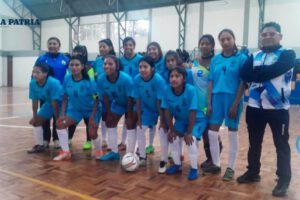Oruro futsal femenino representará a la región en el torneo nacional
