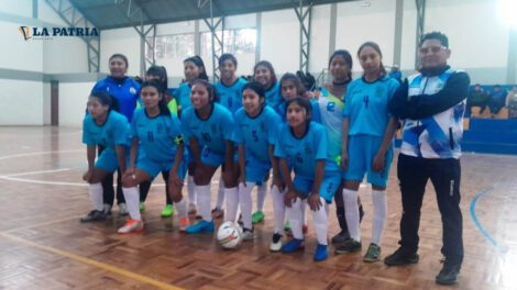 Oruro futsal femenino representará a la región en el torneo nacional