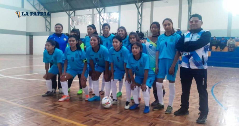 Oruro futsal femenino representará a la región en el torneo nacional