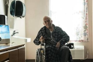 Mark Margolis en su personaje de Héctor Salamanca