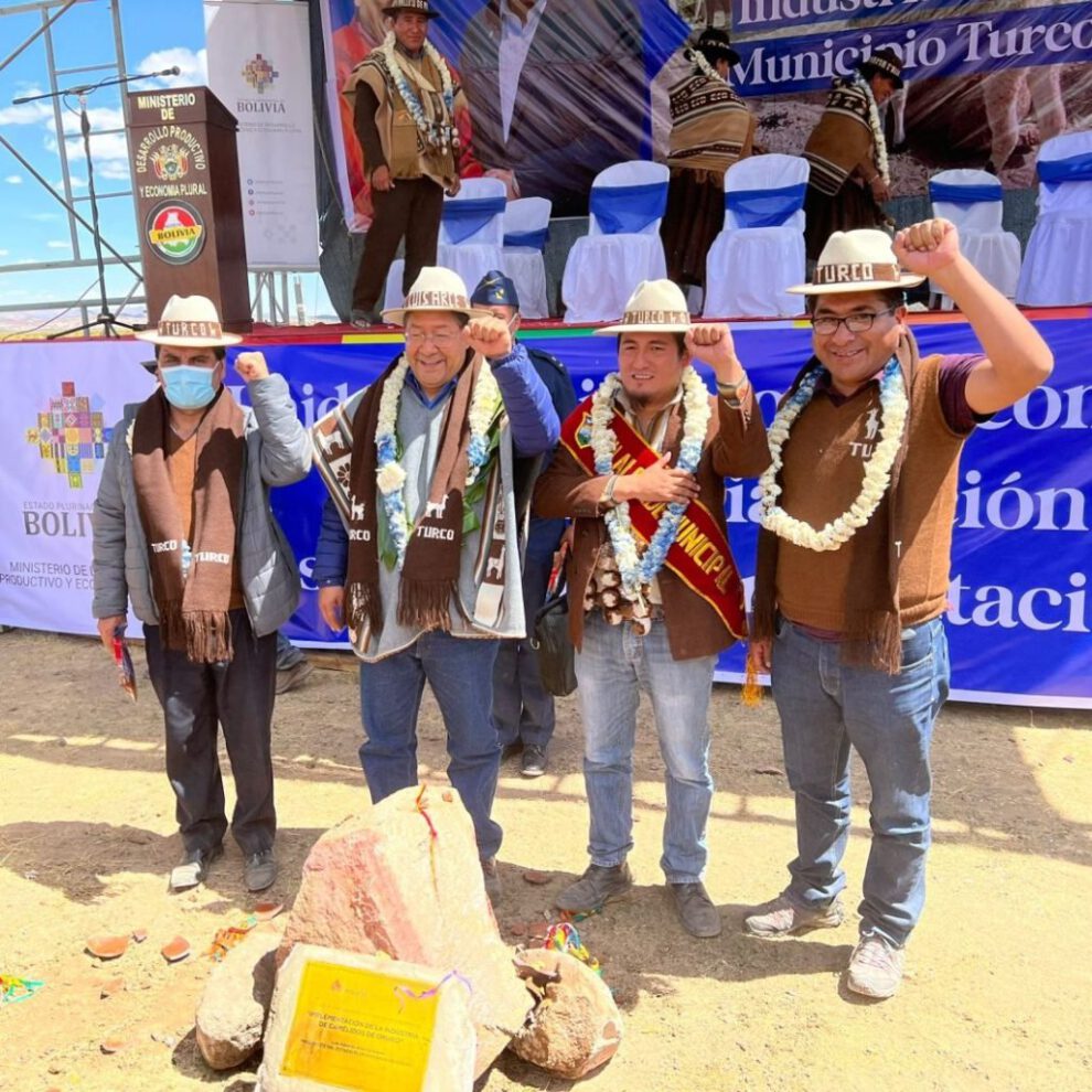 industrialización en Oruro para enaltecer a la Patria