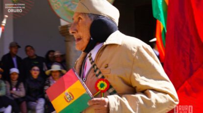 Desfile por la Patria en Oruro