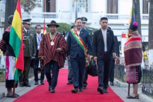 Discurso del Presidente Luis Arce sobre la independencia de Bolivia
