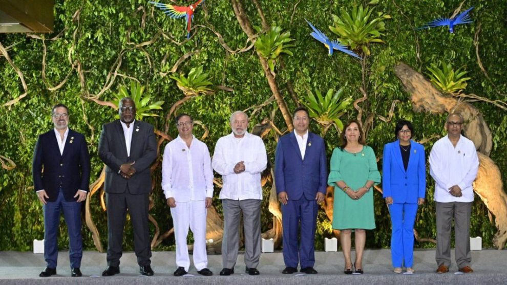 Cumbre Amazónica con Luis Arce y presidentes de la OTCA