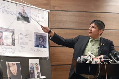 Rolando Cuéllar presenta pruebas contra Carlos Romero y la red delictiva Ojitos de Guapurú