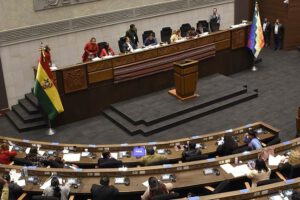 Ley de elecciones judiciales y la ausencia de asambleístas del MAS