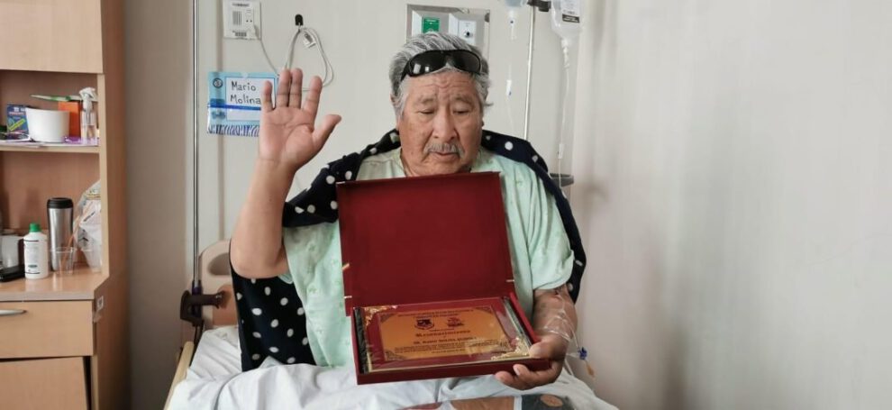 Mario Molina Quiroga reconocido por su contribución al Carnaval de Oruro
