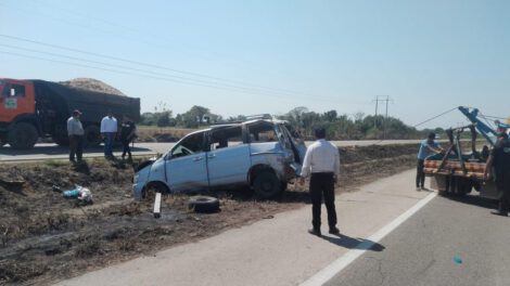 Accidente de tránsito en Santa Cruz