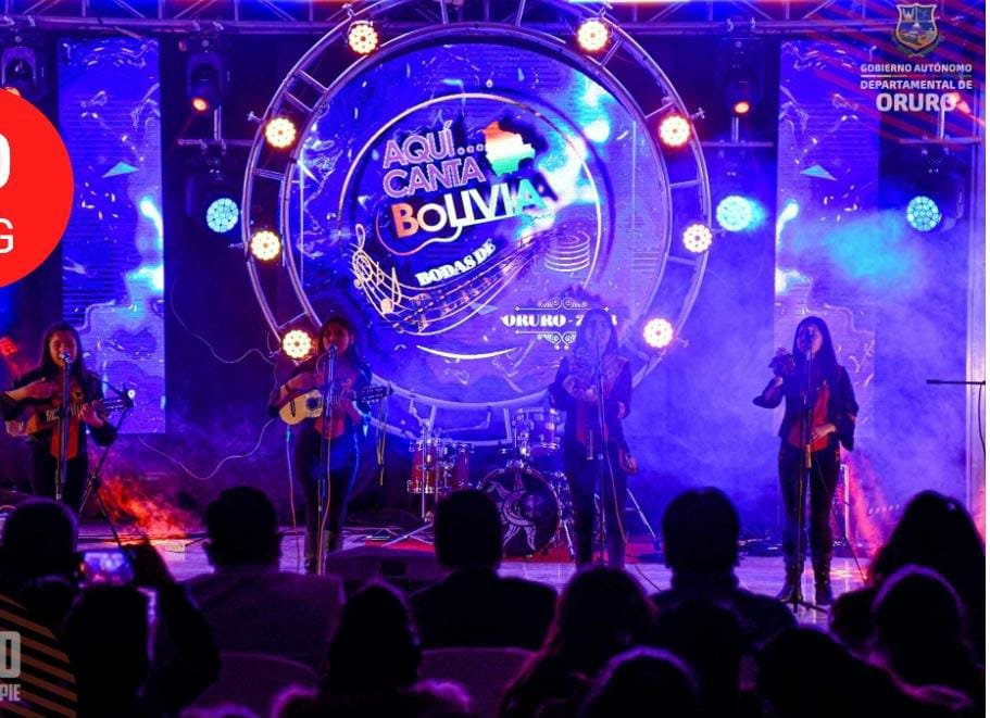 Festival Nacional de la Canción Boliviana en Oruro