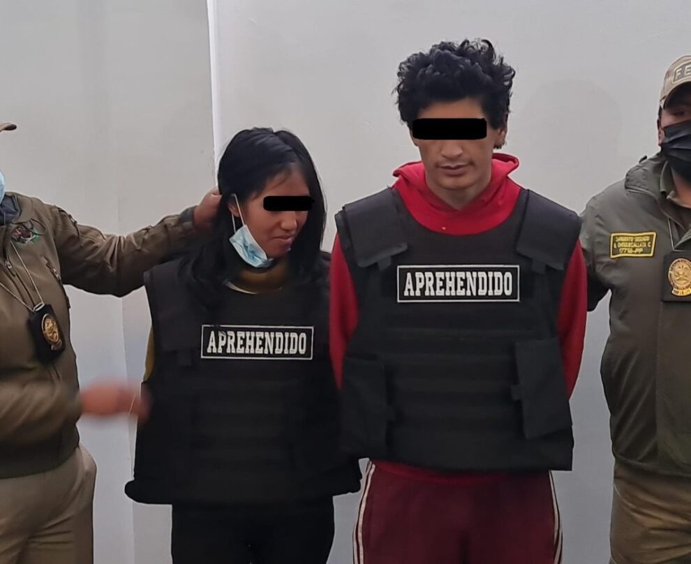 Captura de pareja de delincuentes en tiendas