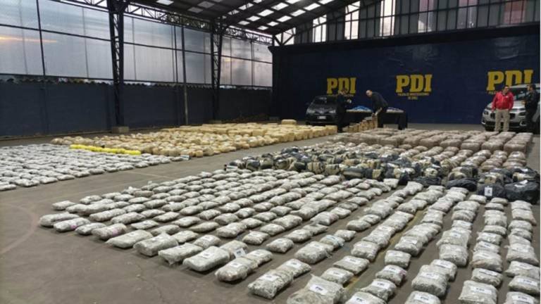 Bolivia tercer proveedor de cocaína a Europa