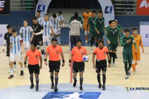 Bolivia y Argentina en Futsal