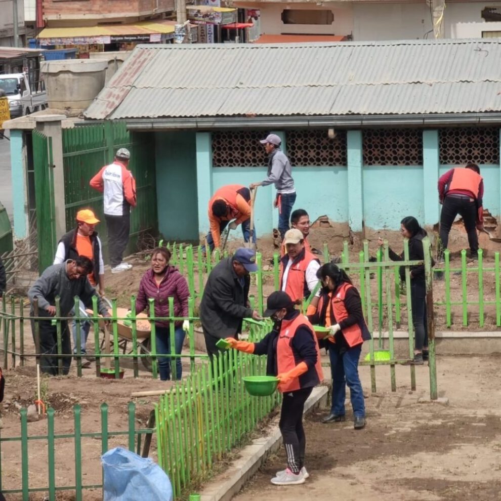 Campaña de Voluntariado Ecolimpieza del Banco Ecofuturo en El Alto