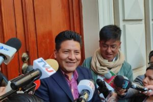 Bloqueo de choferes en La Paz