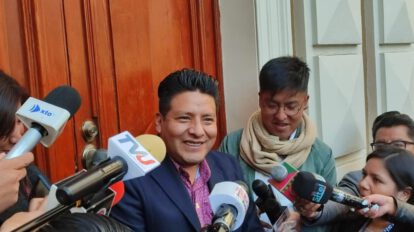 Bloqueo de choferes en La Paz