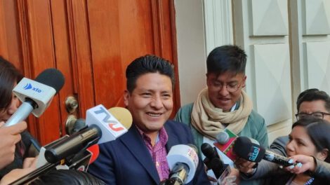Bloqueo de choferes en La Paz