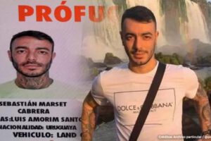 Recompensa por captura de narcotraficante Sebastián Marset Cabrera