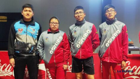 Adriana Delgadillo destaca en el clasificatorio de tenis de mesa