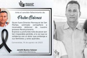 Crimen político en Ecuador: asesinato de Pedro Briones