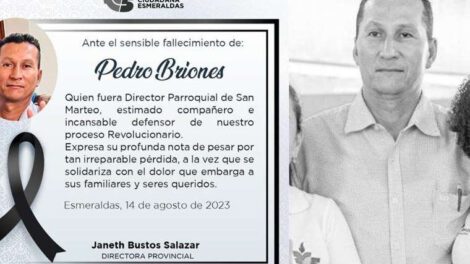 Crimen político en Ecuador: asesinato de Pedro Briones
