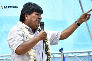 Evo Morales Palmaflor presidente del club en crisis