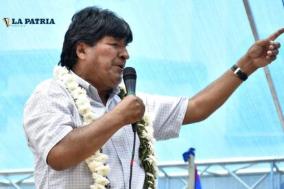 Evo Morales Palmaflor presidente del club en crisis