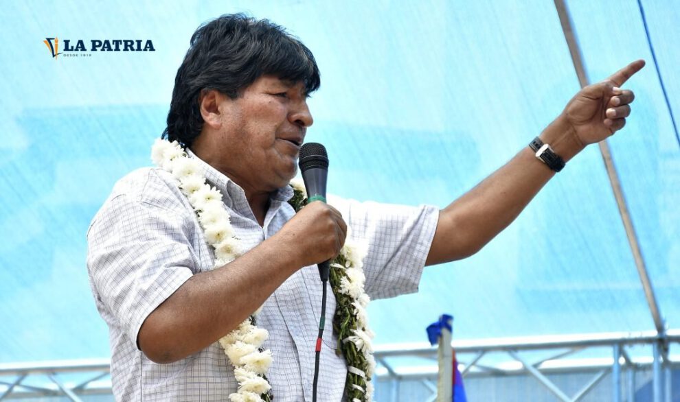 Evo Morales Palmaflor presidente del club en crisis