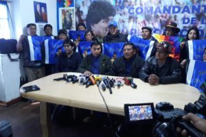 Renuncia de Arce en el contexto del Movimiento Al Socialismo