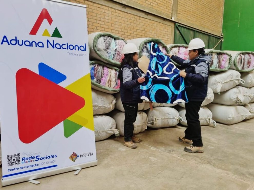 Decomiso de contrabando en Oruro