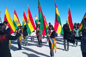 La Bandera boliviana, símbolo de valentía y resistencia