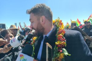 Ministro de Gobierno, Eduardo Del Castillo, avances en el caso Marset