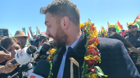 Ministro de Gobierno, Eduardo Del Castillo, avances en el caso Marset