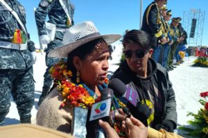Símbolos patrios en Bolivia
