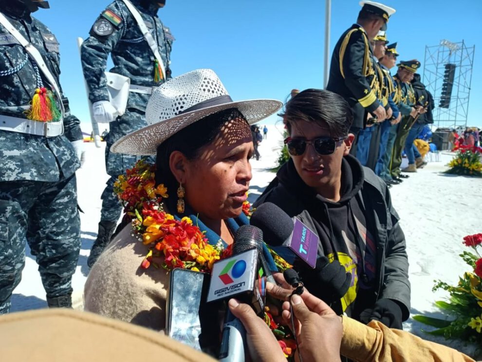 Símbolos patrios en Bolivia
