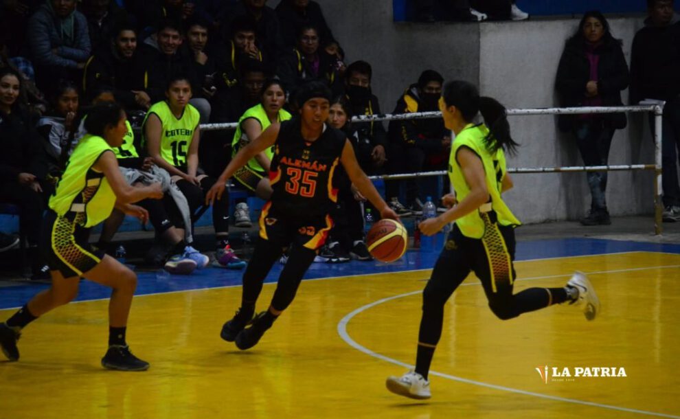 Alemán gana final baloncesto orureño