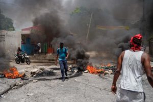 Violencia de pandillas en Haití