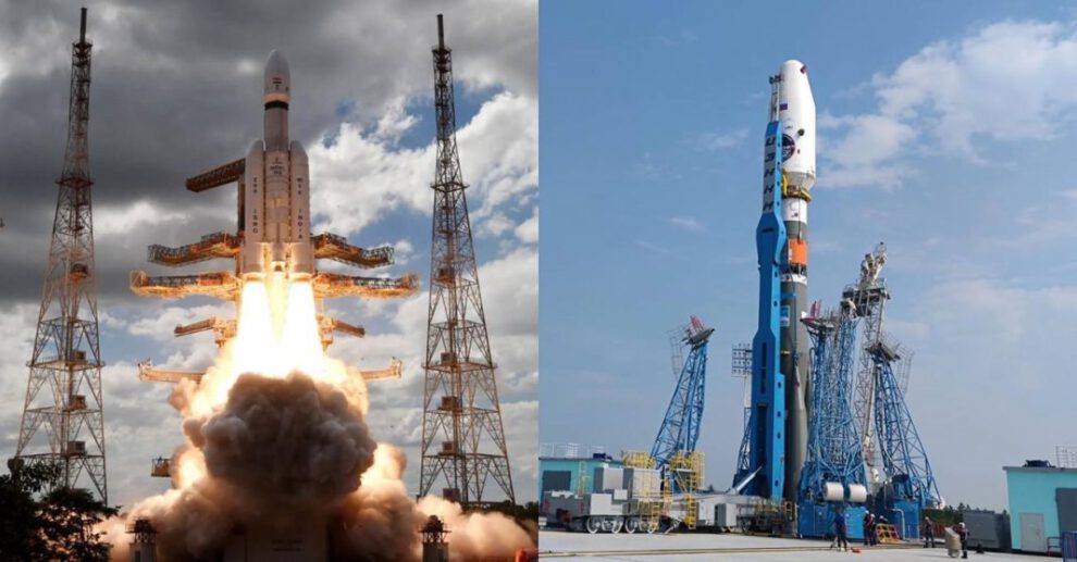 Misiones espaciales a la Luna lideradas por India y Rusia