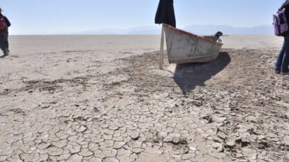 Denuncian disminución del lago Poopó por falta de aguas del Río Desaguadero