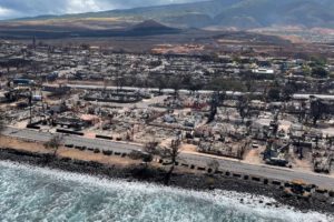 Ayuda de Japón a Hawái tras incendios devastadores