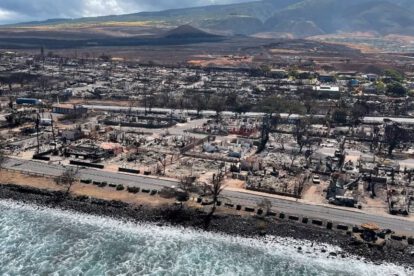 Ayuda de Japón a Hawái tras incendios devastadores