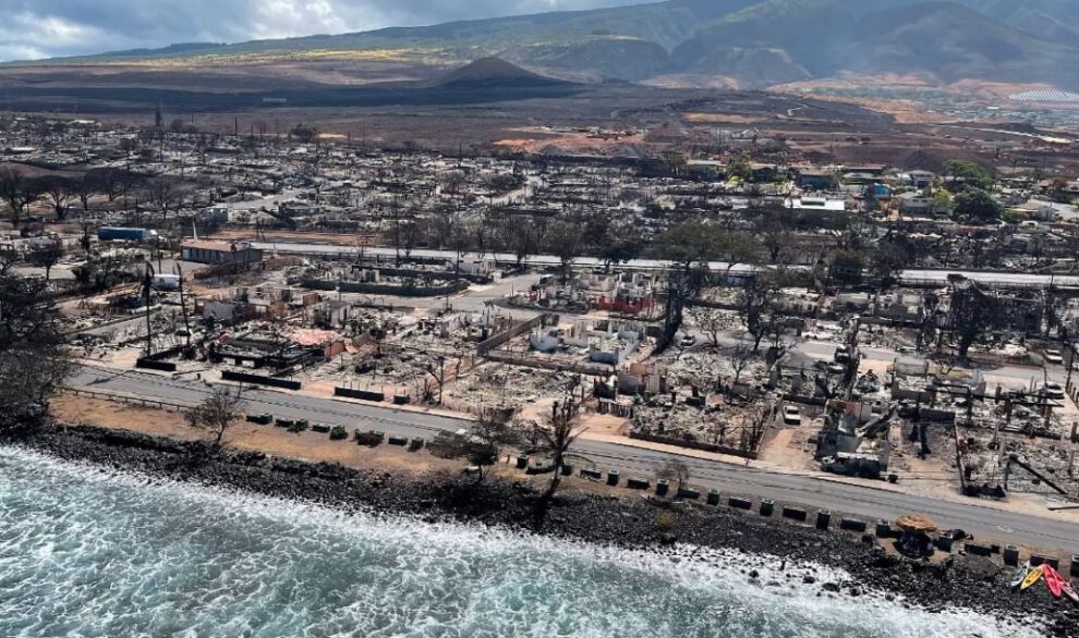Ayuda de Japón a Hawái tras incendios devastadores