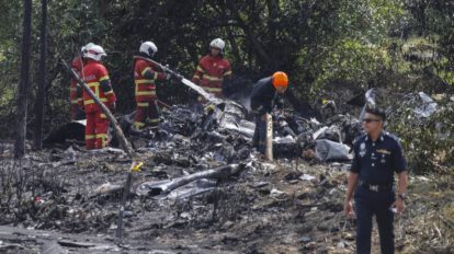 Accidente aéreo en Malasia