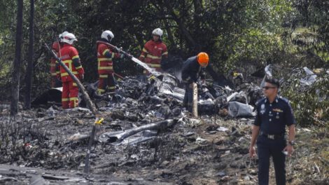 Accidente aéreo en Malasia