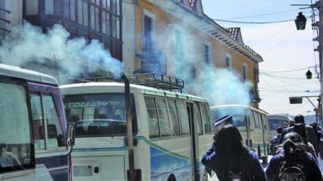 Calidad del aire en Bolivia