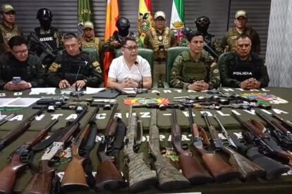 Roberto H. tenencia de armas
