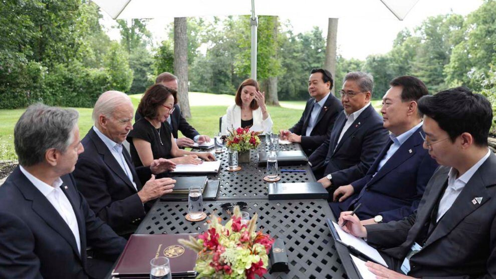 Cooperación trilateral entre Estados Unidos, Japón y Corea del Sur
