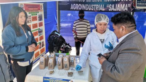 Feria de institutos técnicos mostrando innovaciones y ofertas académicas