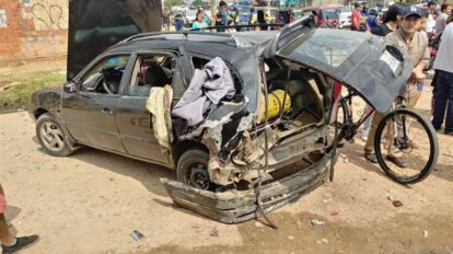 Accidente de tránsito que cobró dos vidas